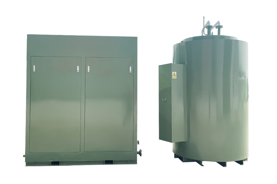 Wasserstoffproduktionseinheit für die Ammoniakzersetzung im Kreisofen