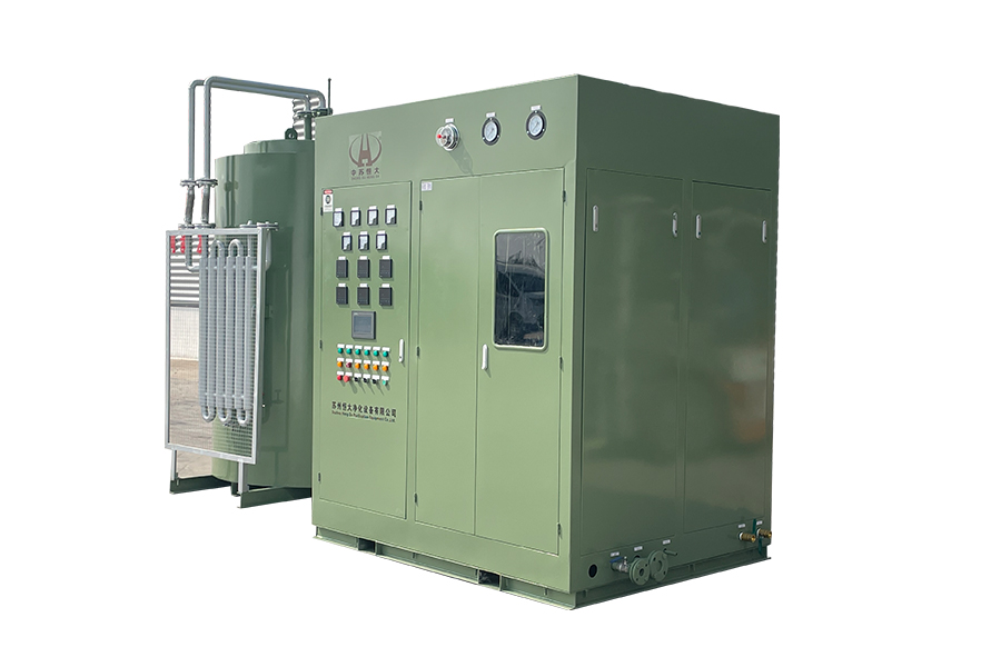 Wasserstoffproduktionseinheit für die Ammoniakzersetzung im Kreisofen