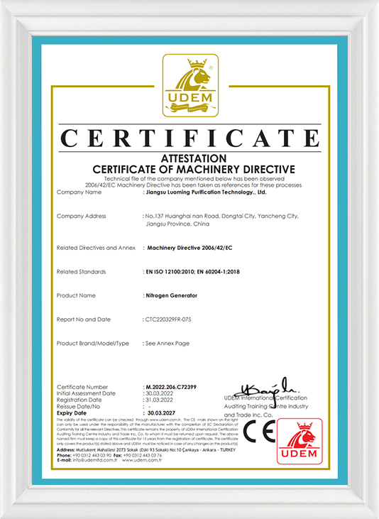 CE-Stickstoffgenerator