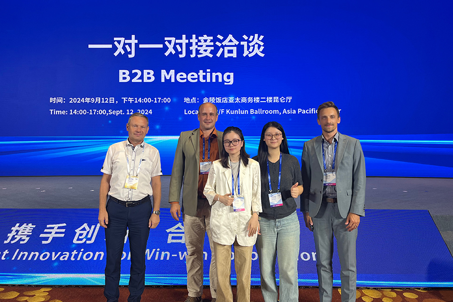 Jiangsu Luoming nimmt an der Matchmaking-Konferenz China – MOEL-Industrie – Universität – Forschungskooperation 2024 teil