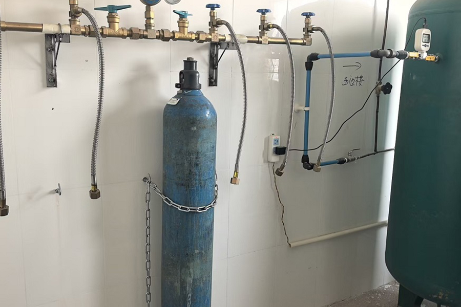 Wartung des Kundenstandorts des Yancheng-Krankenhauses