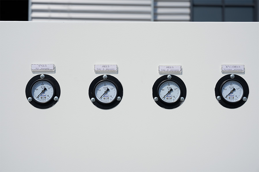 PSA-Stickstoffgenerator in Kastenbauweise mit Fahrgestell